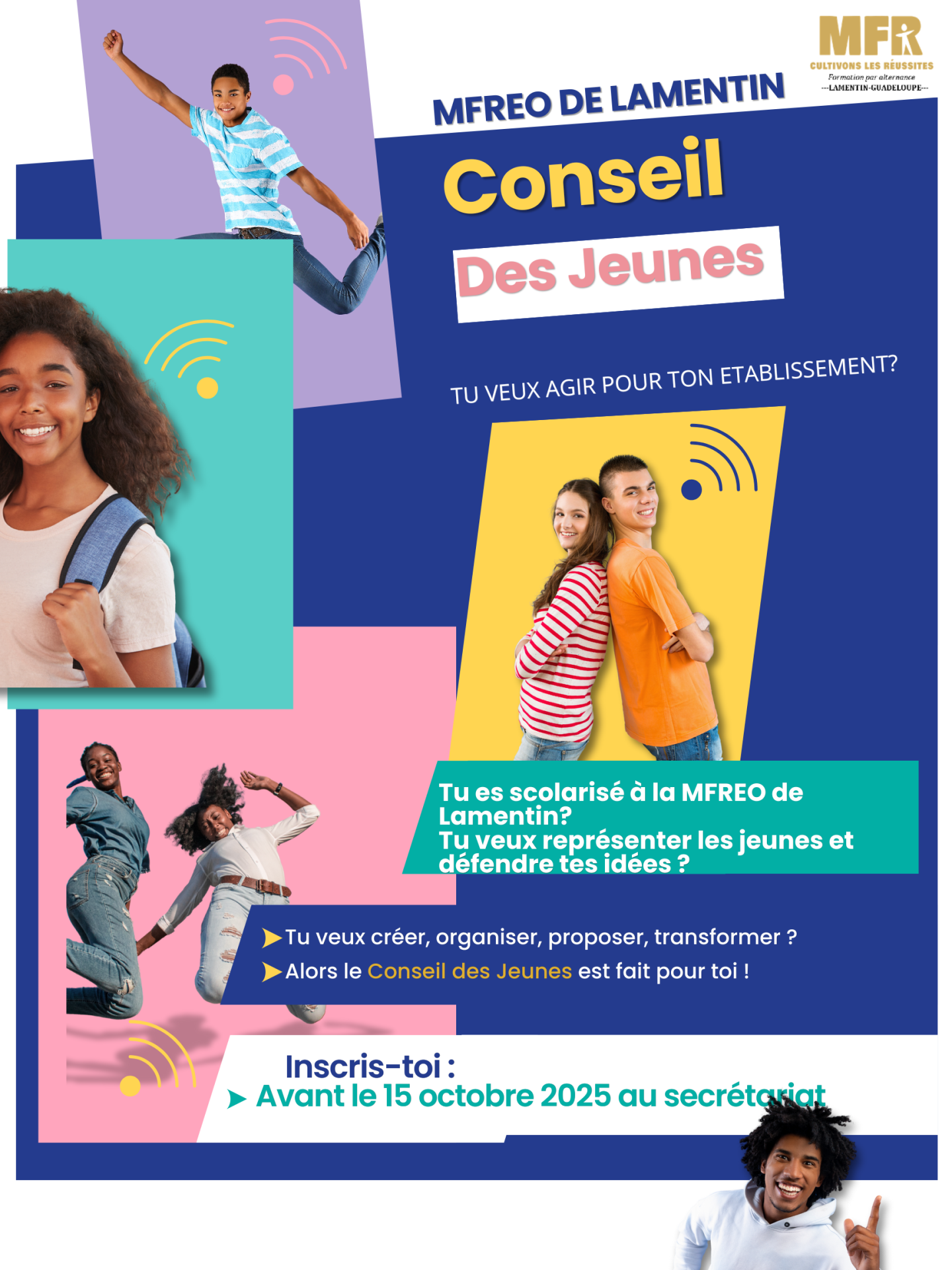 Affiche conseil des jeunes