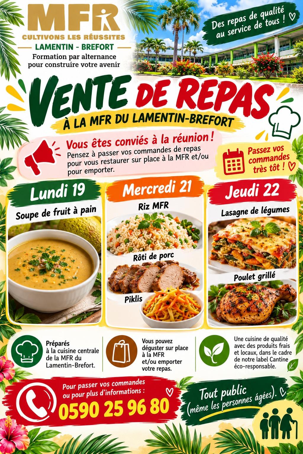vente repas